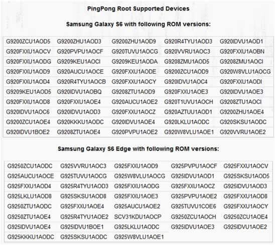 Samsung バージョン