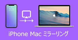 iPhone Macにミラーリング