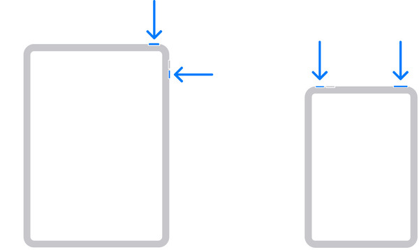 iPadデバイスを再起動