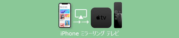 iPhone テレビ ミラーリング